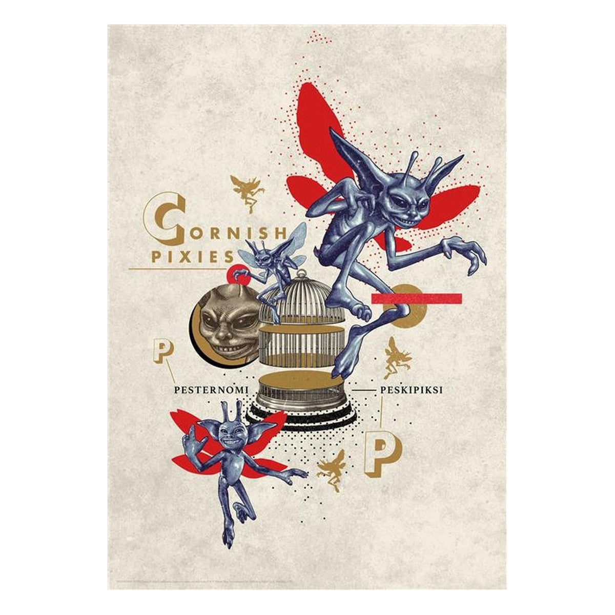 Harry Potter: Stampa da parete, Pixies - Fanattik