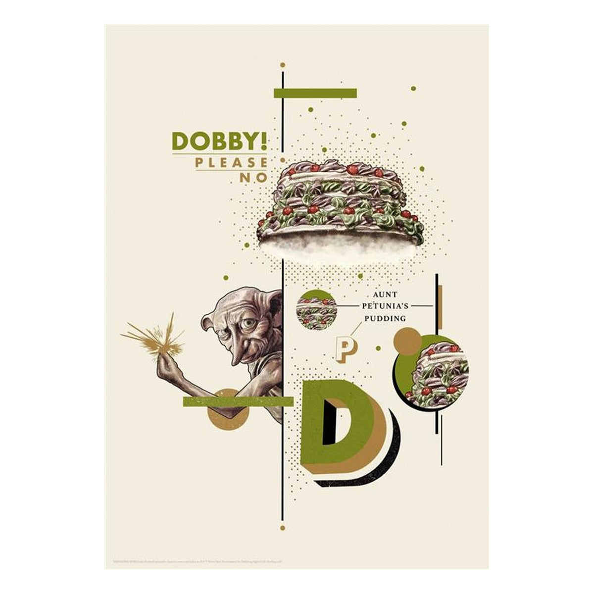Harry Potter: Stampa da parete, Dobby - Fanattik
