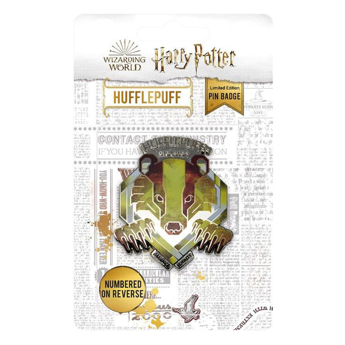 Harry Potter: Spilla, Hufflepuff - Fanattik