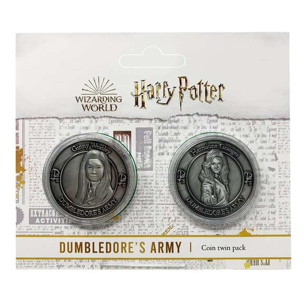 Harry Potter: Set di due monete, Hermione e Ginny - Fanattik