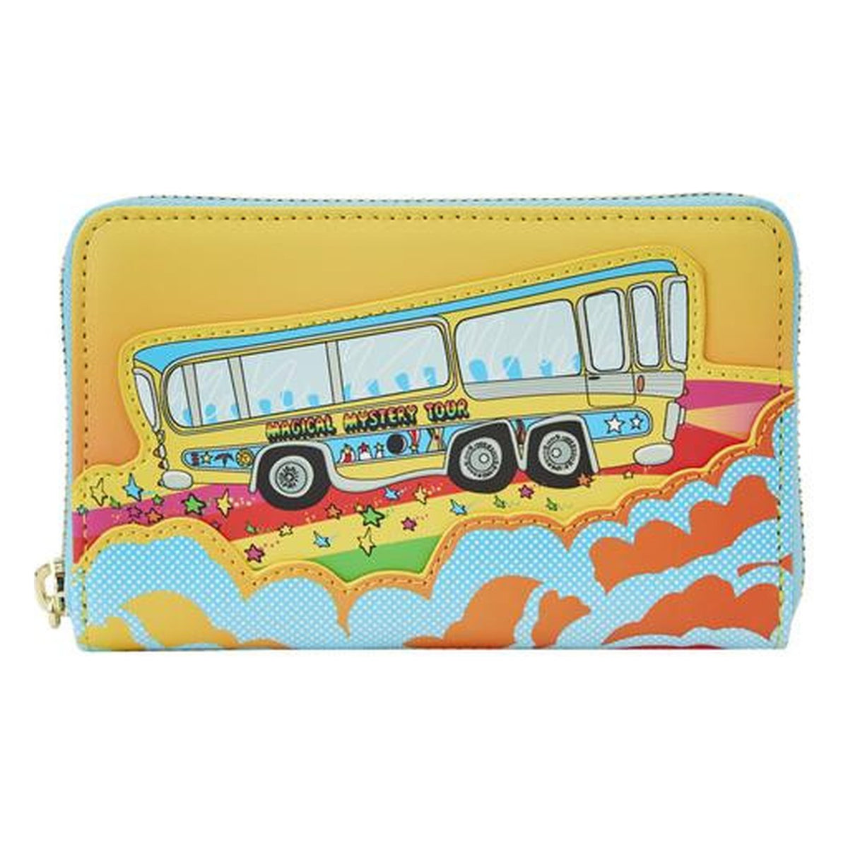 The Beatles: Portafoglio con zip, Magical Mystery Tour Bus - Loungefly