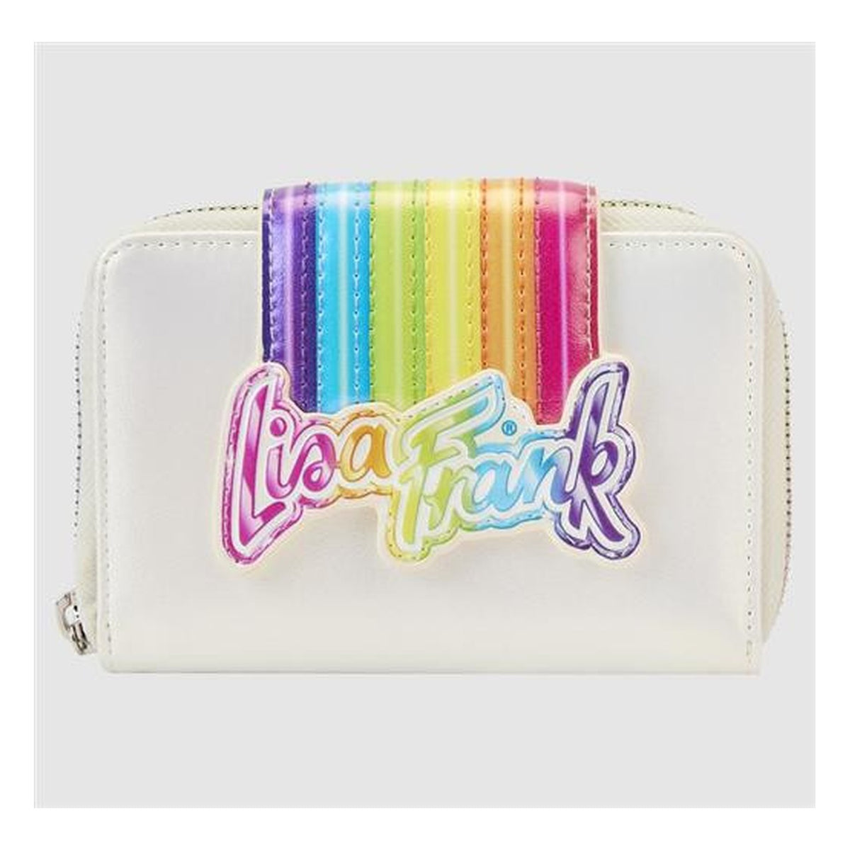 Lisa Frank - Portafoglio con zip - Rainbow Logo