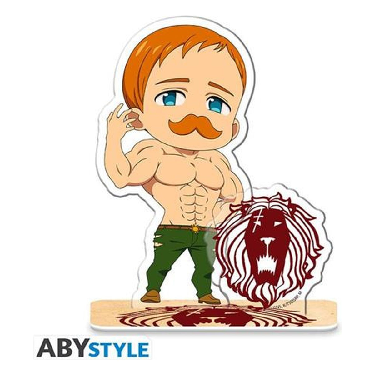 The Seven Deadly Sins - Acryl Figure 2D - Escanor 10cm