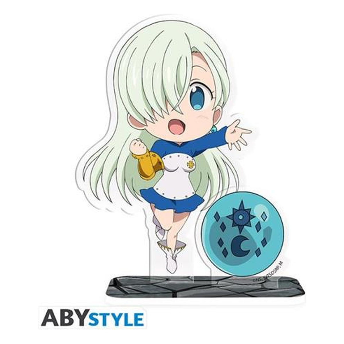 The Seven Deadly Sins - Acryl Figure 2D - Princess Elizabeth 10cm