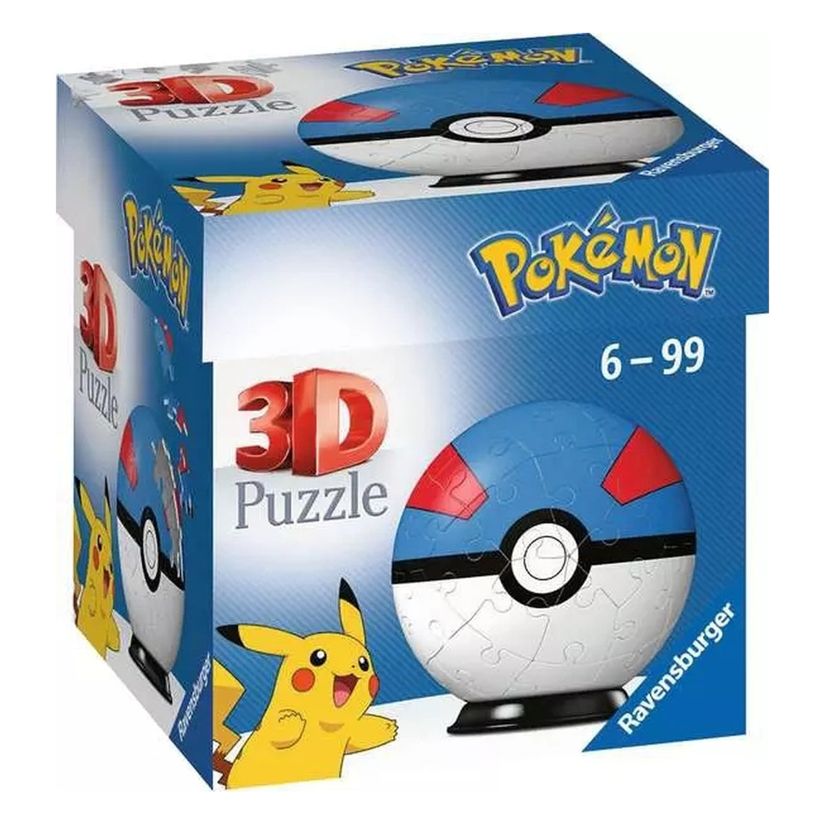 Pokemon - Puzzleball 3D Pokeball Megaball