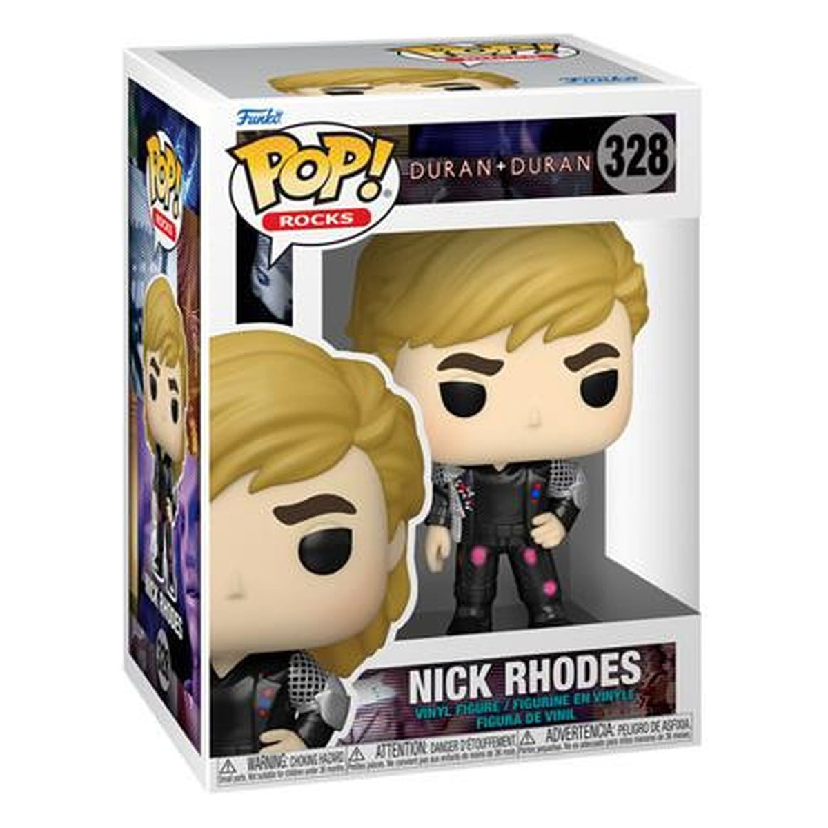 Funko Pop Rocks Duran Duran: Wild Boys Nick n. 328 - Figura in Vinile
