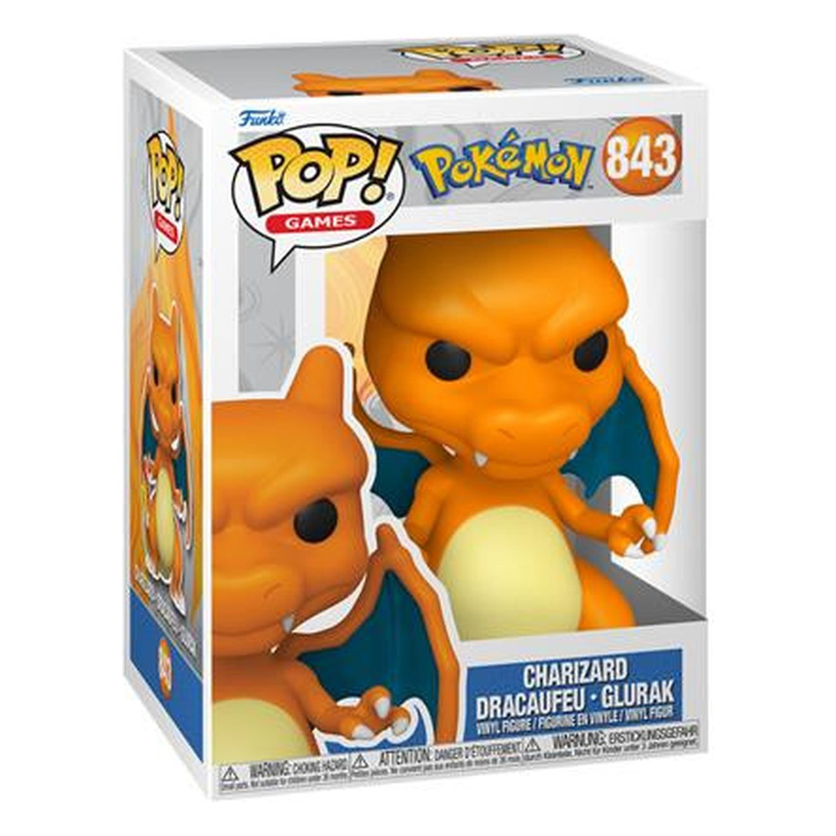 Funko Pop Pokémon: Charizard n. 843 - Figura in Vinile