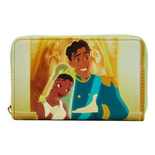 Disney: The Princess and the Frog, Portafoglio con Zip Princess Scene (Loungefly)