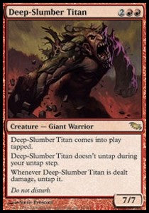 Deep-Slumber Titan - Shadowmoor (Rare) [SHM-89]