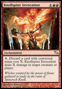 Knollspine Invocation - Shadowmoor (Rare) [SHM-99]