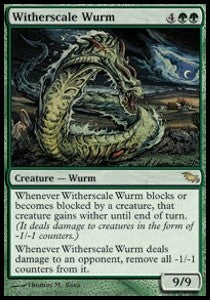 Witherscale Wurm - Shadowmoor (Rare) [SHM-134]