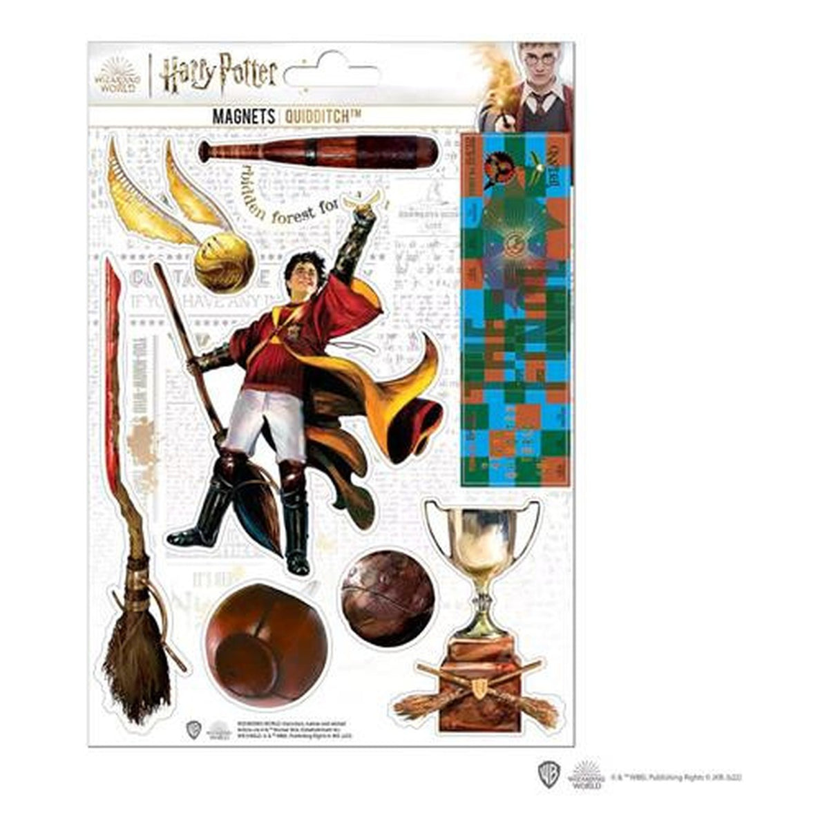 Harry Potter: Set di Magneti in Spugna Quidditch (CineReplicas)