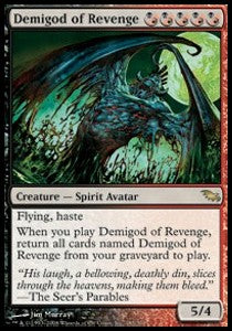 Demigod of Revenge - Shadowmoor (Rare) [SHM-183]