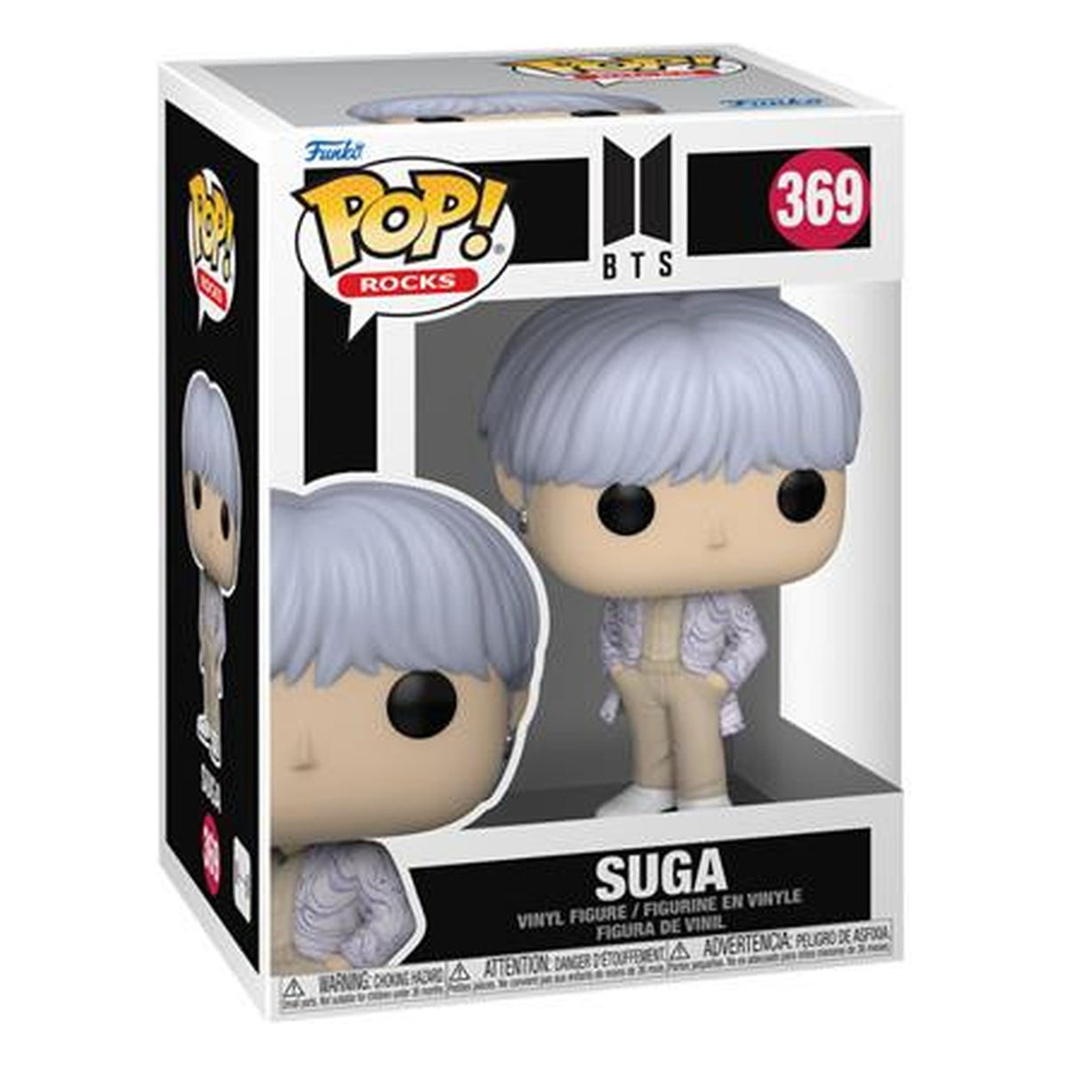 Funko Pop Rocks BTS S4: Suga n. 369 - Figura in Vinile