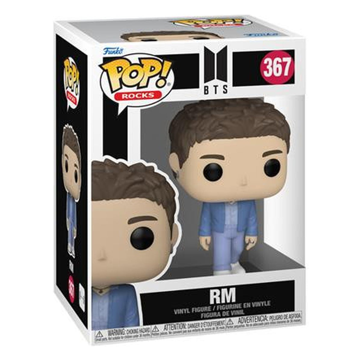 Funko Pop Rocks BTS S4: RM n. 367 - Figura in Vinile