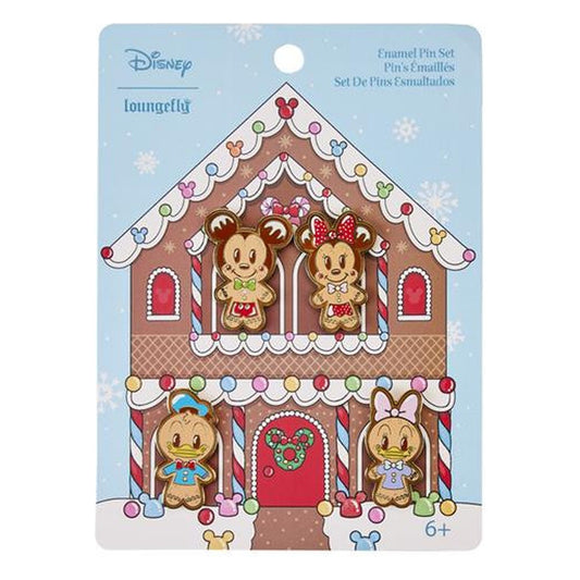 Set da 4 Spille Gingerbread - Mickey & Friends