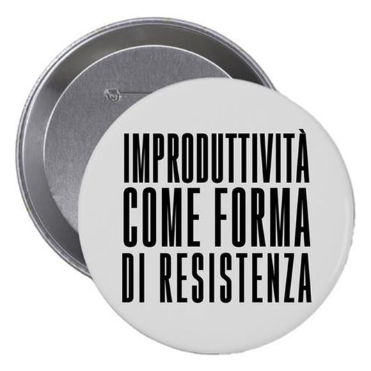 Spilla bianca NSPPDN 2: Improduttività