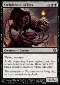 Archdemon of Unx - Shards of Alara (Rare) [ALA-64]