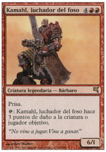 Kamahl, Pit Fighter - Salvat-Hachette (Rare)
