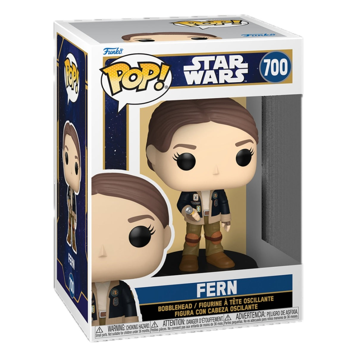 Funko Pop Star Wars Skeleton Crew: Fern - Figura in Vinile