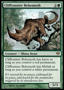 Cliffrunner Behemoth - Conflux (Rare) [CONF-79]