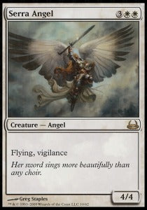 Serra Angel - Duel Decks: Divine vs. Demonic (Rare) [DDC-10]