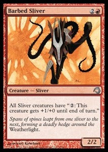 Barbed Sliver - Premium Deck Series: Slivers (Uncommon) [H09-18]