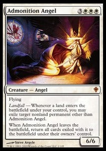 Admonition Angel - Worldwake (Mythic) [WWK-1]