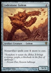 Lodestone Golem - Worldwake (Rare) [WWK-127]