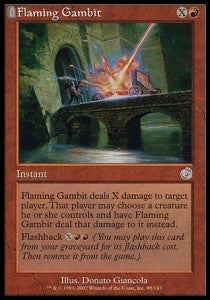 Flaming Gambit - Torment (Uncommon) [TOR-98]