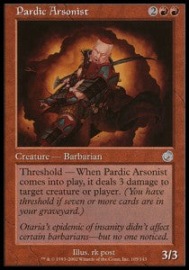 Pardic Arsonist - Torment (Uncommon) [TOR-105]