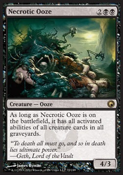 Necrotic Ooze - Scars of Mirrodin (Rare) [SOM-72]