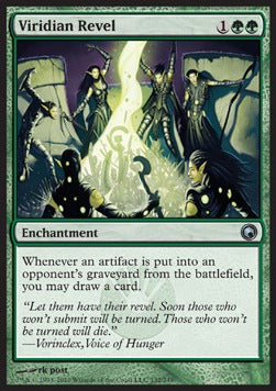 Viridian Revel - Scars of Mirrodin (Uncommon) [SOM-132]