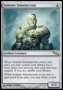 Solemn Simulacrum - Mirrodin (Rare) [MRD-245]
