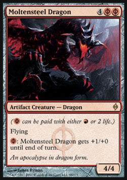 Moltensteel Dragon - New Phyrexia (Rare) [NPH-88]