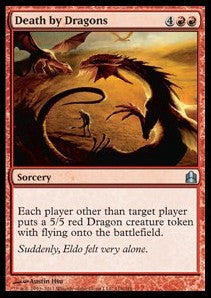 Death by Dragons - Commander (Uncommon) [CMD-118]