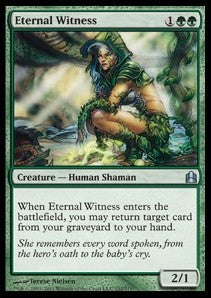 Eternal Witness - Commander (Uncommon) [CMD-152]