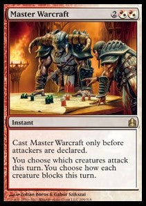 Master Warcraft - Commander (Rare) [CMD-209]