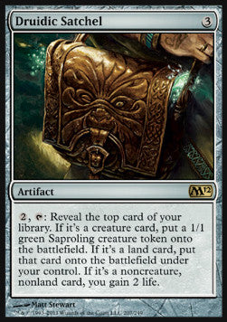 Druidic Satchel - Magic 2012 (Rare) [M12-207]