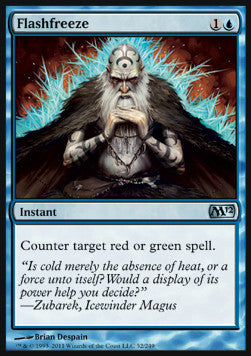 Flashfreeze - Magic 2012 (Uncommon) [M12-52]