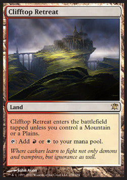 Clifftop Retreat - Innistrad (Rare) [ISD-238]