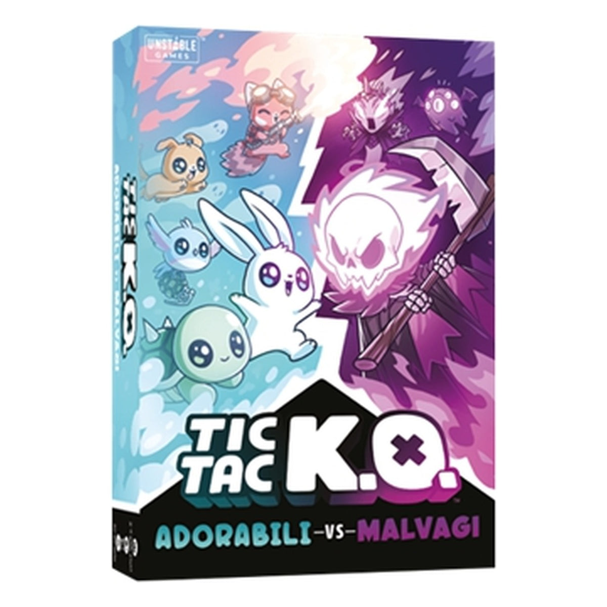 Tic Tac K.O.: Adorabili vs Malvagi - Gioco da Tavolo (ITA)