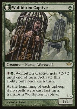 Wolfbitten Captive / Krallenhorde Killer - Dark Ascension (Rare)