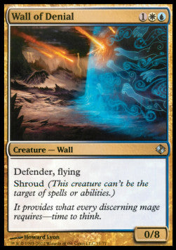 Wall of Denial - Duel Decks: Venser vs. Koth (Uncommon) [DDI-11]