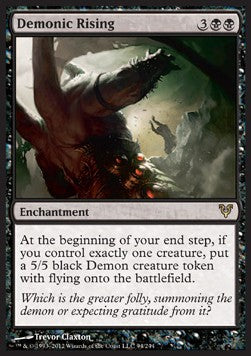 Demonic Rising - Avacyn Restored (Rare) [AVR-94]
