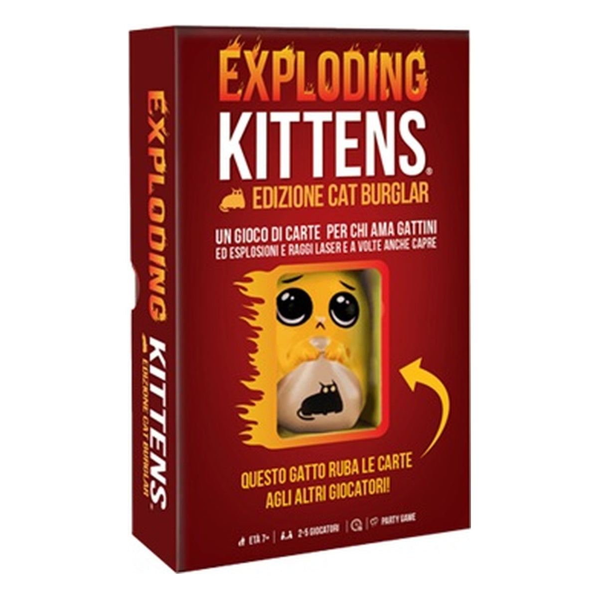Exploding Kittens: Cat Burglar - Gioco da Tavolo (ITA)