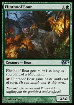 Flinthoof Boar - Magic 2013 (Uncommon) [M13-171]