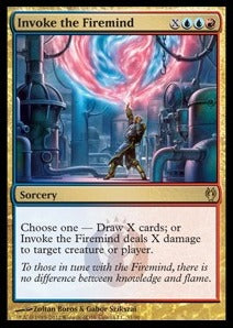 Invoke the Firemind - Duel Decks: Izzet vs. Golgari (Rare) [DDJ-31]