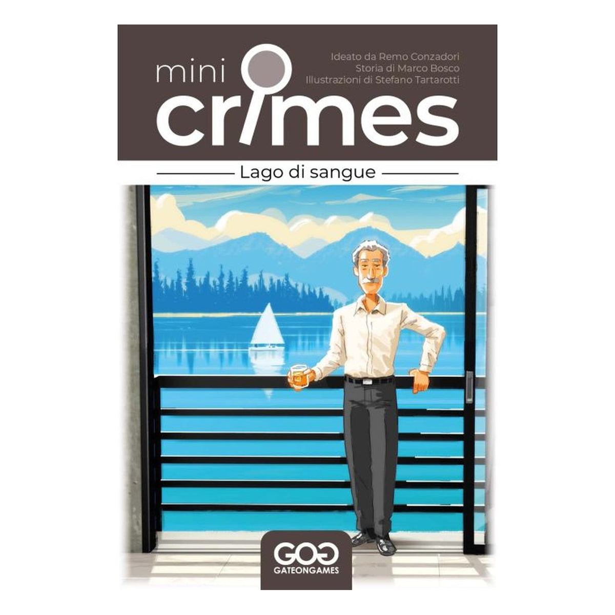 Mini Crimes 3: Lago di Sangue - Gioco da Tavolo (ITA)