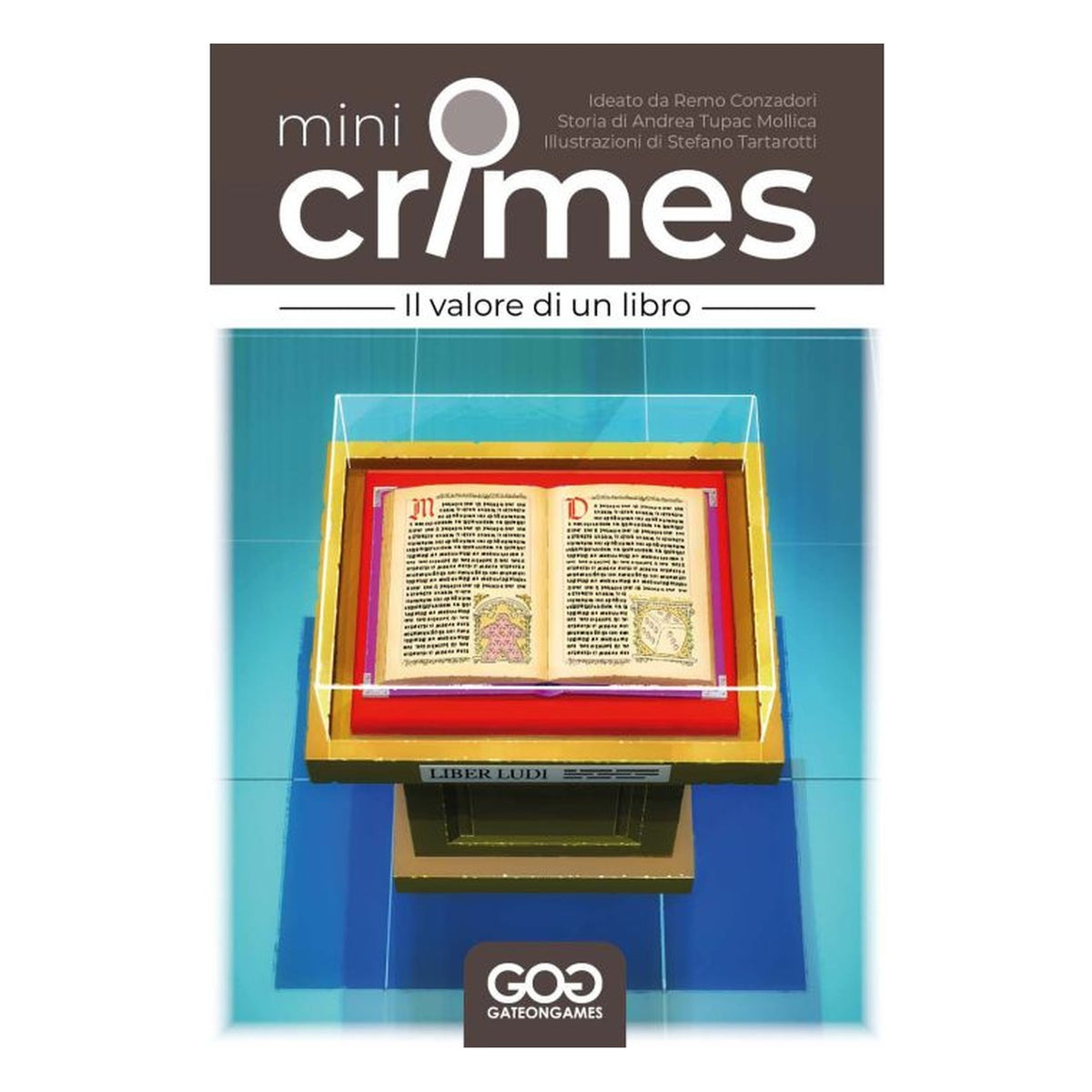 Mini Crimes 3: Il Valore di Un Libro - Gioco da Tavolo (ITA)